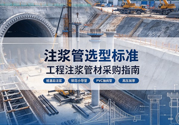 莱西注浆管选型标准